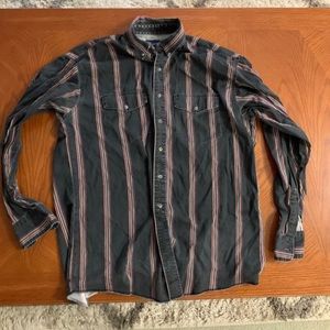 Wrangler button up shirt